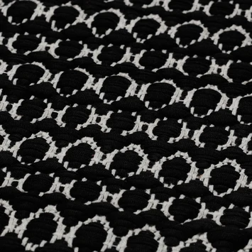 Sealskin Badmat Boho 60x60cm Zwart 3 Sealskin Badmat Boho 60x60cm Zwart - Afbeelding 3