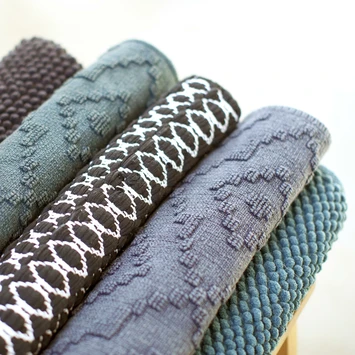 Sealskin Badmat Boho 60x60cm Zwart 7 Sealskin Badmat Boho 60x60cm Zwart - Afbeelding 7