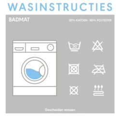 Sealskin Badmat Boho 60x60cm Zwart 19 Sealskin Badmat Boho 60x60cm Zwart -Badkamer Verkoop 123 665