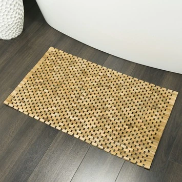 Sealskin Badmat Woodblock Teak 90x52 Cm 4 Sealskin Badmat Woodblock Teak 90x52 Cm - Afbeelding 4