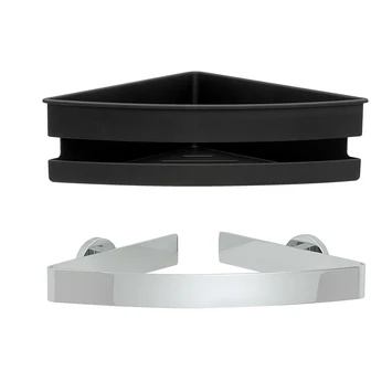 Tiger Noon Hoek Douchemand 22 X 8 X 22 Cm Chroom 6 Tiger Noon Hoek Douchemand 22 X 8 X 22 Cm Chroom - Afbeelding 6