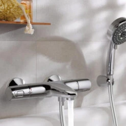 Grohe Thermostatische Badkraan Precision Trend Chroom 15 Cm -Badkamer Verkoop 123 886