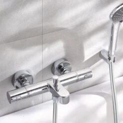 Grohe Thermostatische Badkraan Precision Joy Chroom 15 Cm -Badkamer Verkoop 123 931