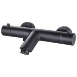 Santo Thermostatische Badkraan Zwart